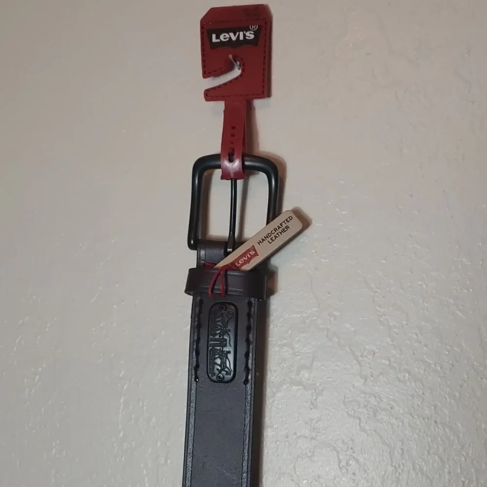 Levi leather belt